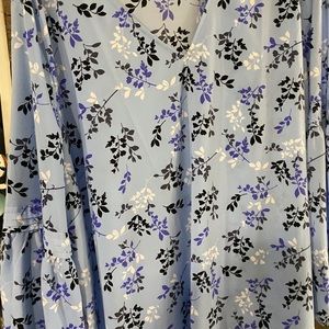 Lane Bryant Tunic Blouse 28 NWOT